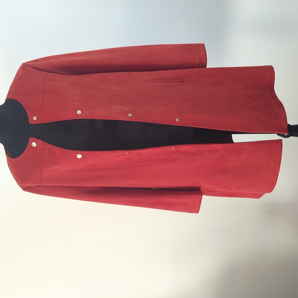 Marc New York Orange Topper  Coat - Picture 3 of 5